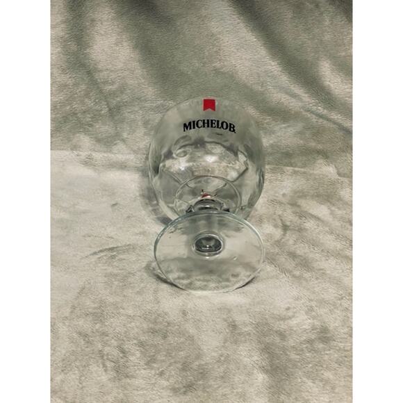 Vintage Michelob Glass 16oz Footed Goblet (1970s)- EXCELLENT - Picture 5 of 5
